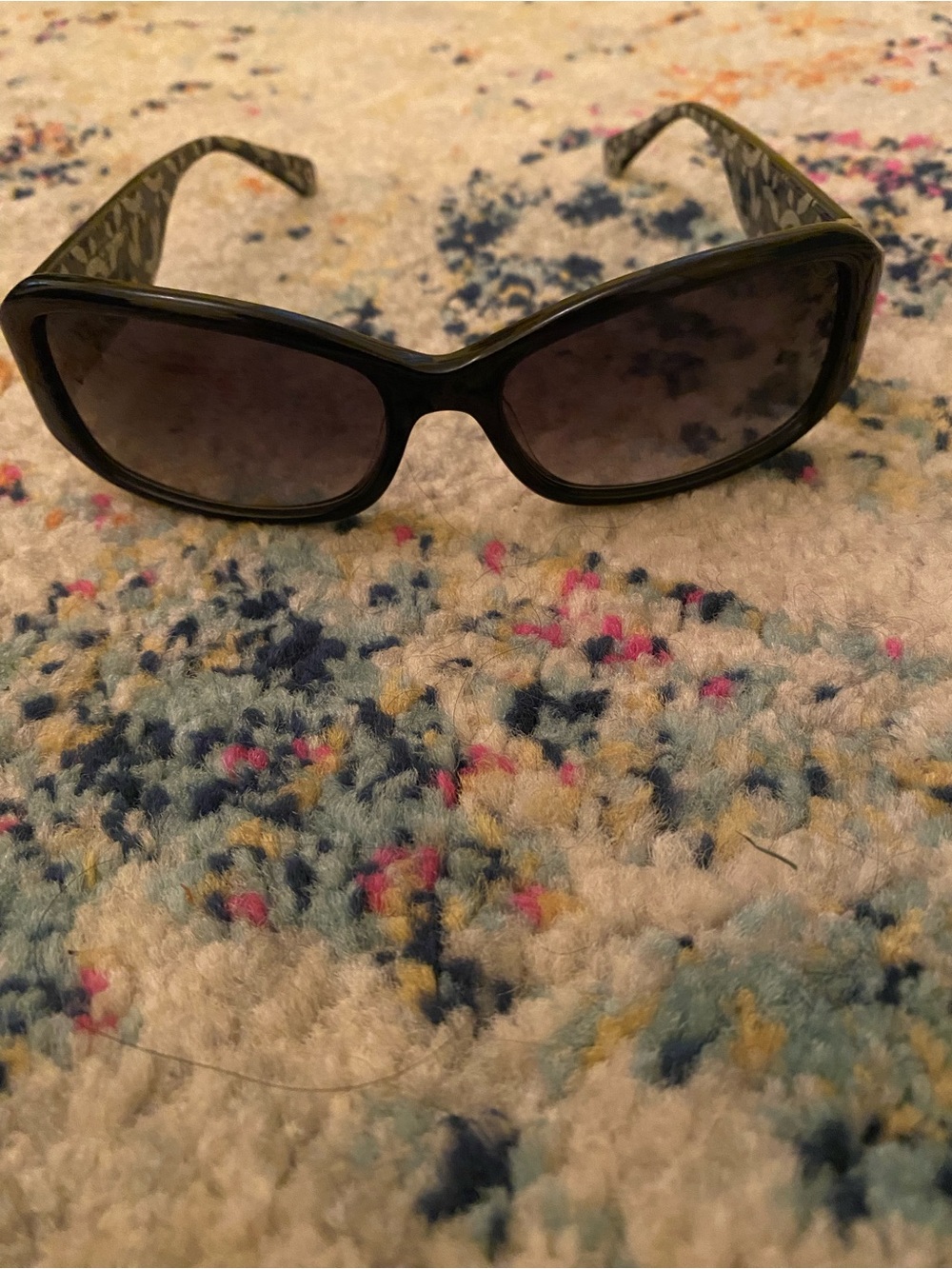Coach S2009 Women's Sunglasses Black  Square